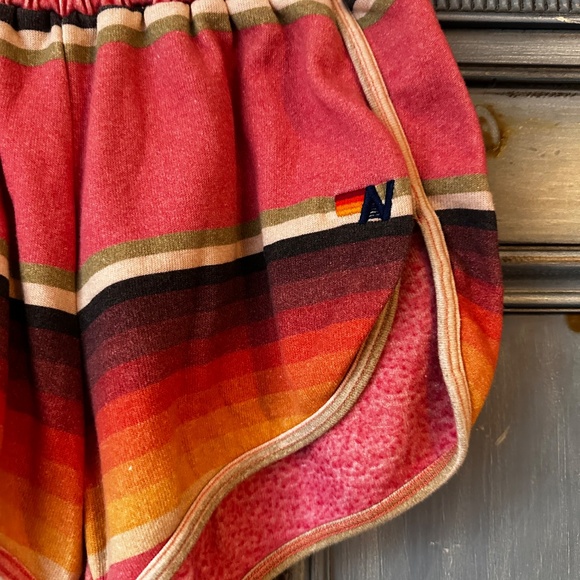 AVIATOR NATION Tulum Rainbow Jogger Shorts Size XS - Picture 3 of 6